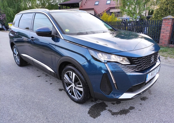 Peugeot 5008 cena 89999 przebieg: 62000, rok produkcji 2021 z Ostrołęka małe 436